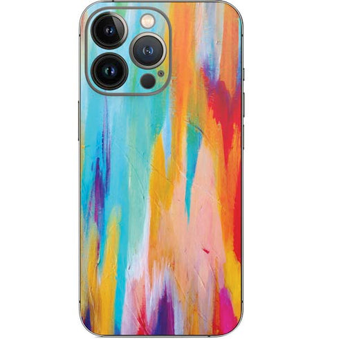 Etta Vee Multicolor Brush Stroke iPhone 13 Pro Skin