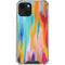 Multicolor Brush Stroke by Etta Vee iPhone 15 Plus Clear Case