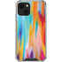 Multicolor Brush Stroke by Etta Vee iPhone 15 Plus Clear Case