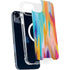 Etta Vee Multicolor Brush Stroke iPhone 14 Plus MagSafe Case