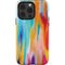 Etta Vee Multicolor Brush Stroke iPhone 14 Pro Impact Case