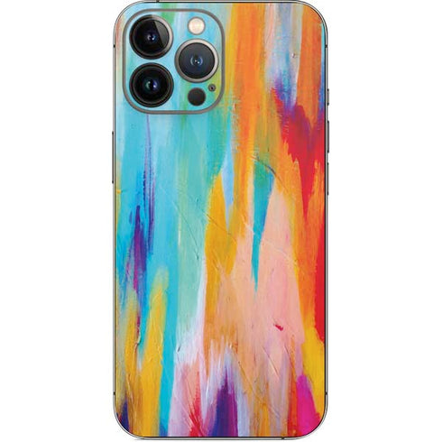 Etta Vee Multicolor Brush Stroke iPhone 14 Pro Max Skin