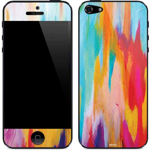 Etta Vee Multicolor Brush Stroke iPhone 5/5s/5SE Skin