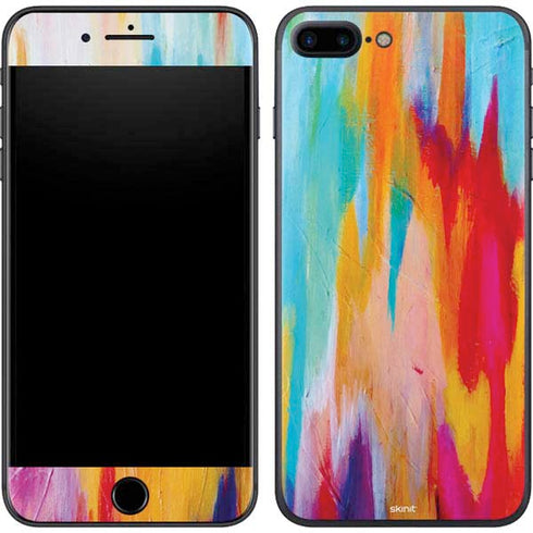 Etta Vee Multicolor Brush Stroke iPhone 7 Plus Skin
