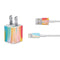 Etta Vee Multicolor Brush Stroke iPhone Charger (5W USB) Skin