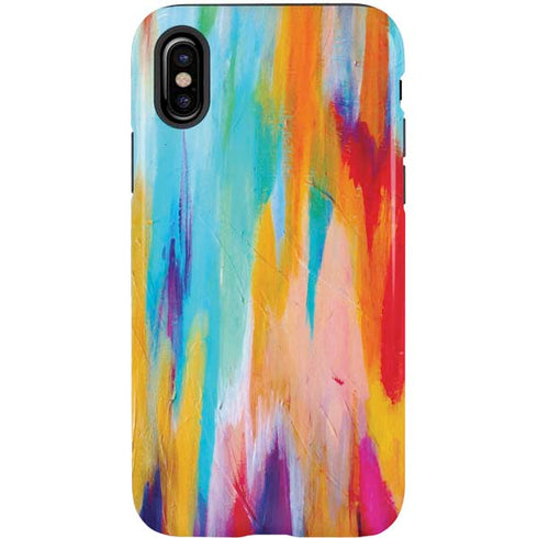 Etta Vee Multicolor Brush Stroke iPhone X Pro Case