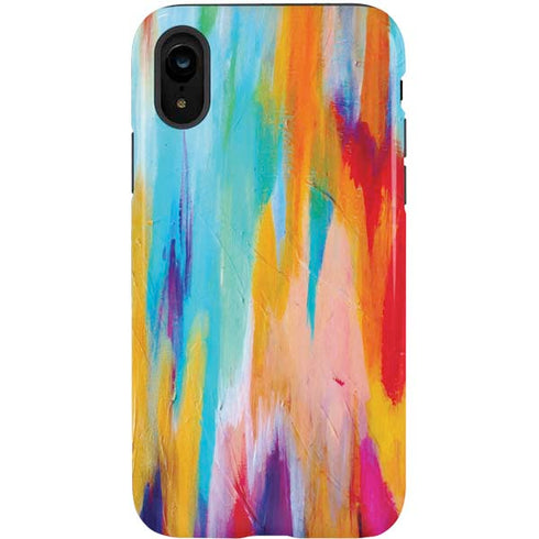 Etta Vee Multicolor Brush Stroke iPhone XR Pro Case