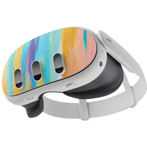 Multicolor Brush Stroke by Etta Vee Meta Quest 3 Skin