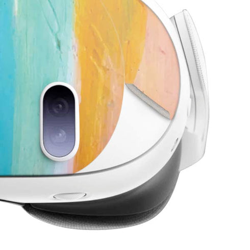 Multicolor Brush Stroke by Etta Vee Meta Quest 3 Skin