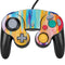 Etta Vee Multicolor Brush Stroke Nintendo GameCube Controller Skin