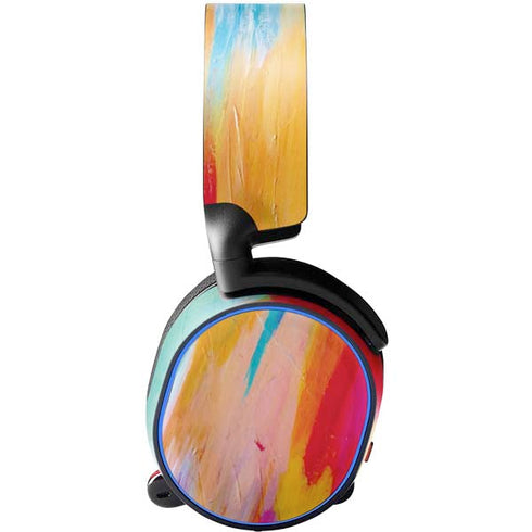 Etta Vee Multicolor Brush Stroke SteelSeries Arctis 5 Skin