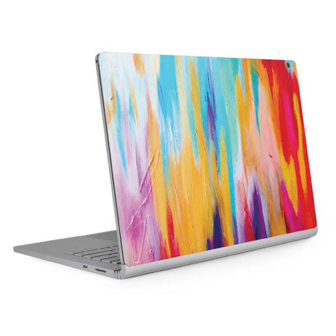 Etta Vee Multicolor Brush Stroke Surface Book 2 15in Skin