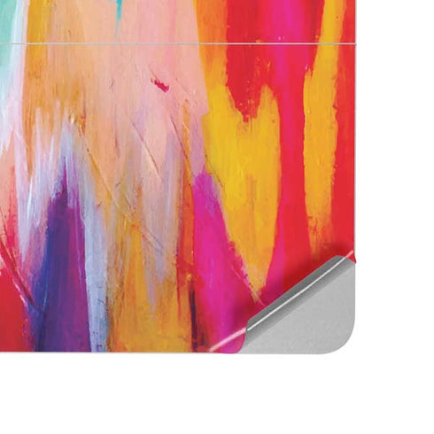 Etta Vee Multicolor Brush Stroke Surface Laptop Studio Skin