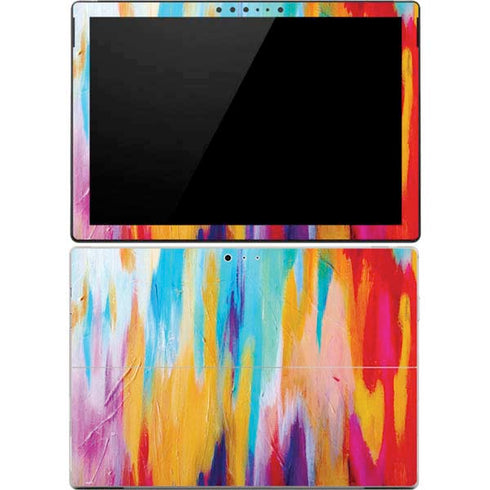 Etta Vee Multicolor Brush Stroke Surface Pro 4 Skin