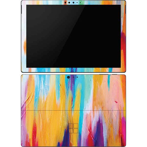 Etta Vee Multicolor Brush Stroke Surface Pro 6 Skin