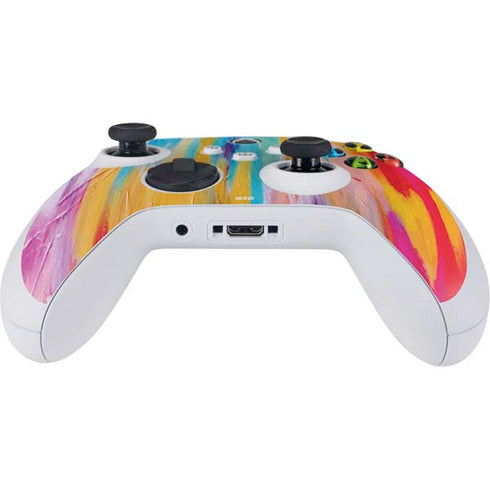 Etta Vee Multicolor Brush Stroke Xbox Series S Controller Skin