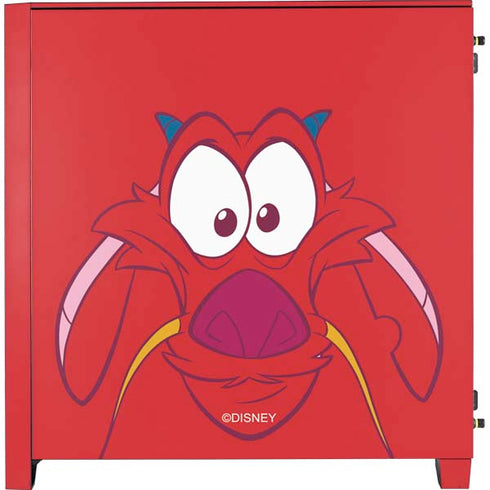 Disney Mulan Mushu Corsair 4000D Tempered Glass Mid-Tower ATX Case Skin