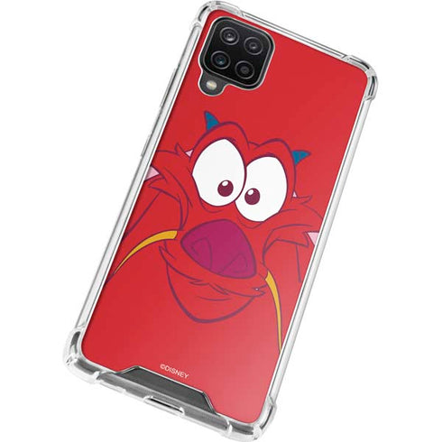 Disney Mulan Mushu Galaxy A12 Clear Case