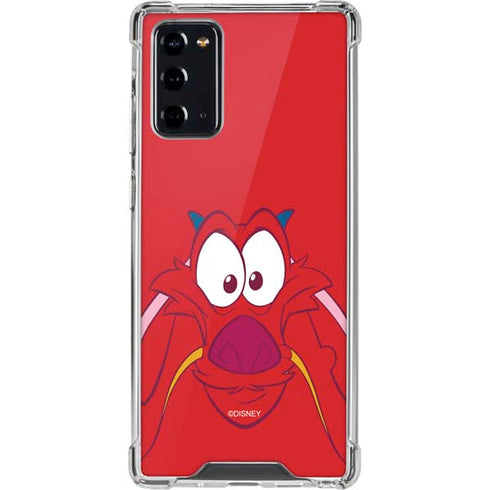 Disney Mulan Mushu Galaxy Note20 5G Clear Case