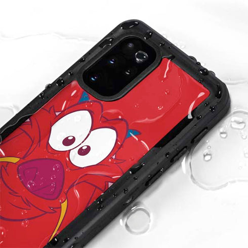 Disney Mulan Mushu Galaxy S20 Plus Waterproof Case