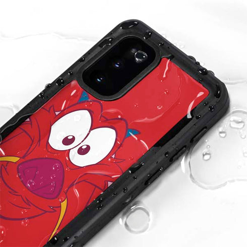 Disney Mulan Mushu Galaxy S20 Waterproof Case