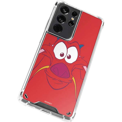 Disney Mulan Mushu Galaxy S21 Ultra 5G Clear Case