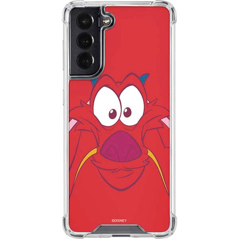 Disney Mulan Mushu Galaxy S22 Clear Case