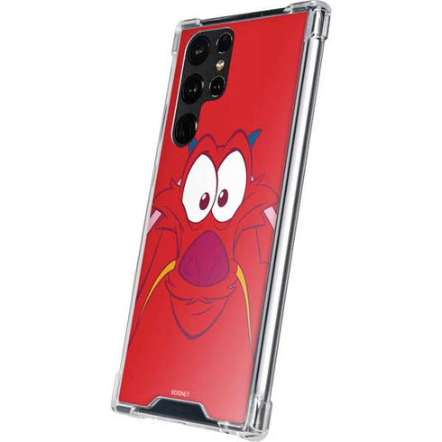 Disney Mulan Mushu Galaxy S22 Ultra Clear Case