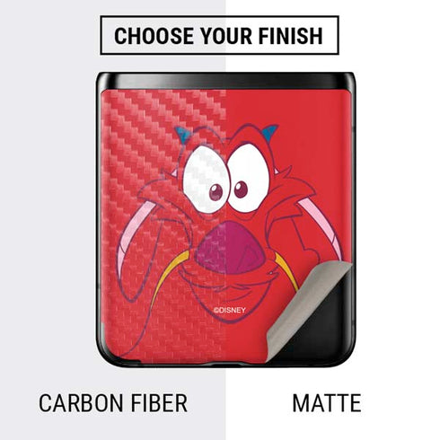 Disney Mulan Mushu Galaxy Z Flip Skin