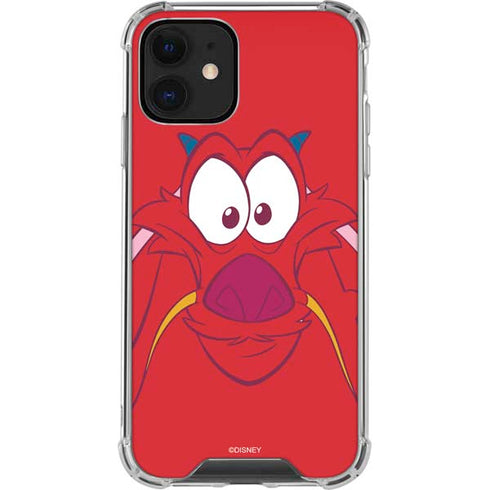 Disney Mulan Mushu iPhone 12 Clear Case
