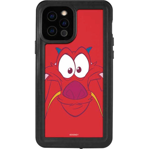 Disney Mulan Mushu iPhone 12 Pro Waterproof Case