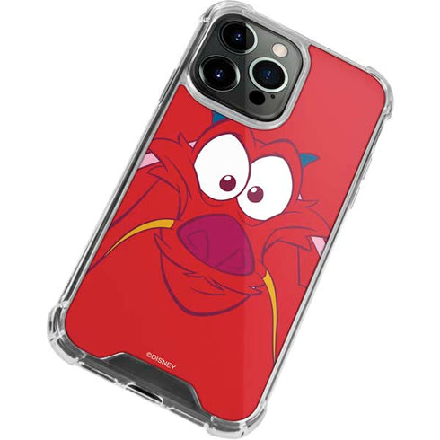 Disney Mulan Mushu iPhone 13 Pro Max Clear Case