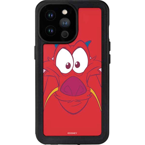 Disney Mulan Mushu iPhone 14 Pro Max Waterproof Case