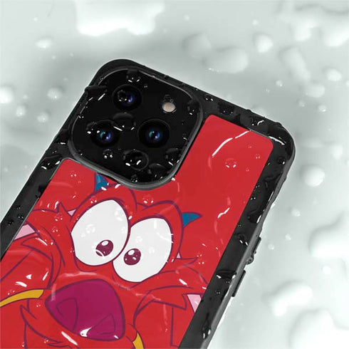 Disney Mulan Mushu iPhone 14 Pro Max Waterproof Case