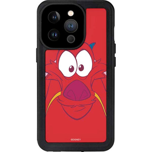Disney Mulan Mushu iPhone 14 Pro Waterproof Case