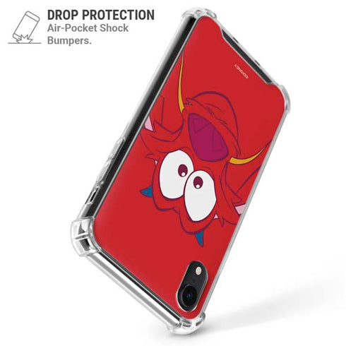 Disney Mulan Mushu iPhone XR Clear Case