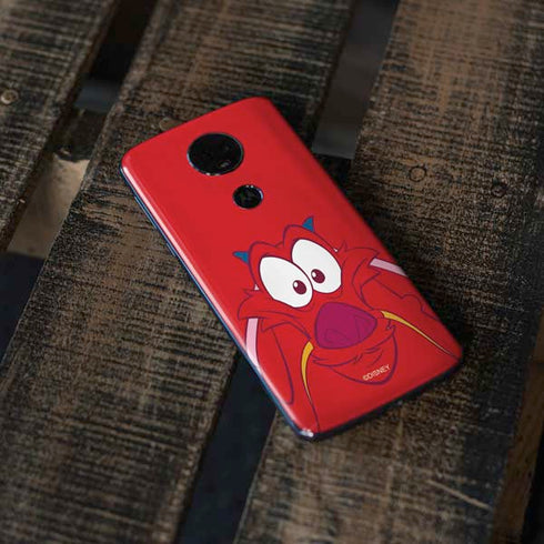 Disney Mulan Mushu Moto E5 Plus Skin