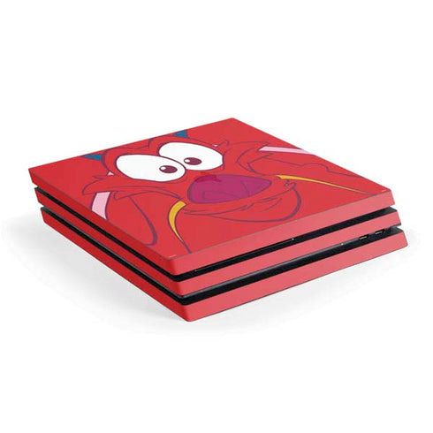 Disney Mulan Mushu PS4 Pro Console Skin