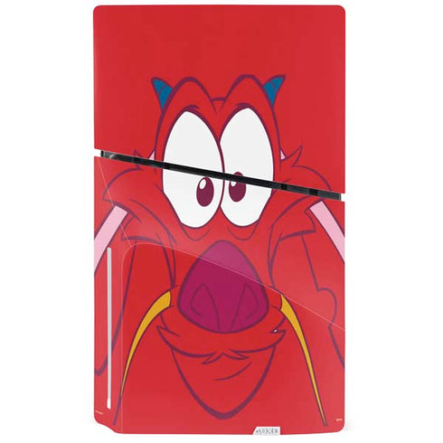 Disney Mulan Mushu PS5 Slim Disk Bundle Skin