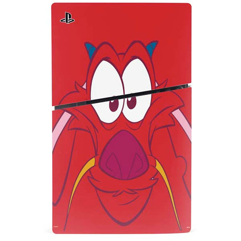 Disney Mulan Mushu PS5 Slim Digital Edition Bundle Skin
