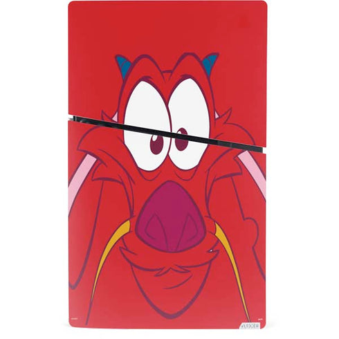 Disney Mulan Mushu PS5 Slim Digital Edition Console Skin