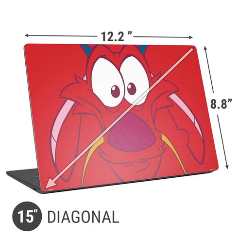 Disney Mulan Mushu Universal Laptop 15in (12.2 x 8.8in) Skin