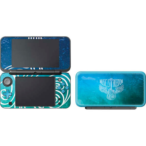 Music Is Freedom Nintendo 2DS XL (2017) Skin
