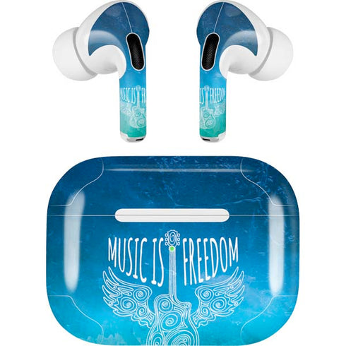 Music Is Freedom AirPods Pro 2nd Gen Skin