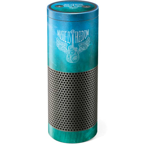 Music Is Freedom Amazon Echo Skin
