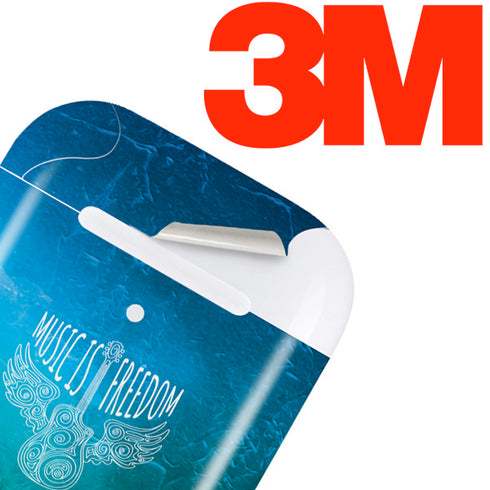 Music Is Freedom Apple AirPods 2 Skin