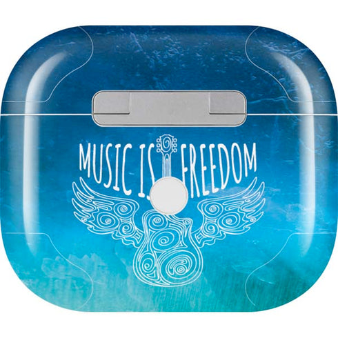 Music Is Freedom Apple AirPods (3rd Gen 2021) Skin
