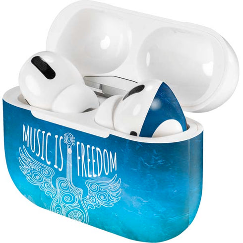 Music Is Freedom Apple AirPods Pro Skin