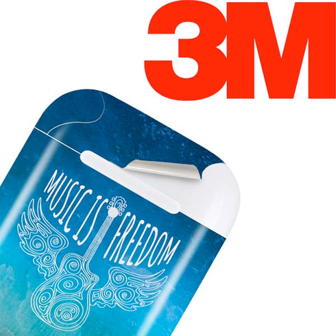 Music Is Freedom Apple AirPods Skin