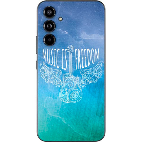 Music Is Freedom Galaxy A54 5G Skin